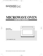 Daewoo Kom 9f85 Operating Instructions Manual Pdf