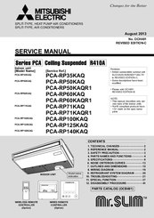Mitsubishi Electric Mr.SLIM PCA-RP125KAQ Manuals mr slim wiring diagram 