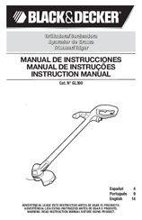 black and decker trimmer instruction manual Black & decker gl7033 original instructions manual pdf download.