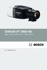 Bosch Dinion Ip 7000 Hd Nbn 71022 Installation Manual Pdf Download