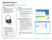 Plantronics W710 Manual