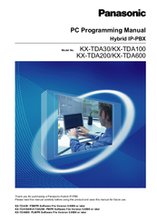 Panasonic Tda100 Programming Software