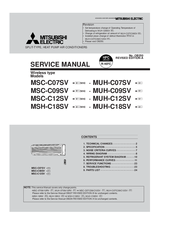 Mitsubishi msc-ga35vb user manual download