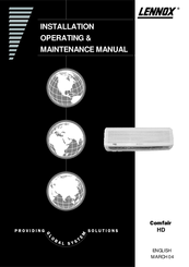 Lennox Comfair HD Manuals