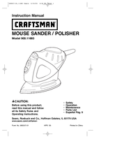 Craftsman 900.11683 Manuals