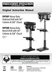 Record Power DP58B Manuals