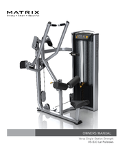 Matrix VS-S33 Lat Pulldown Manuals