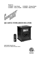 Comfort Zone Cz2020b Manuals