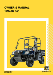 Cushman 1600XD 4X4 Manuals