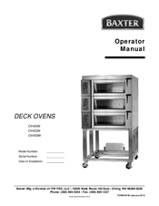 Baxter OV450W Manuals