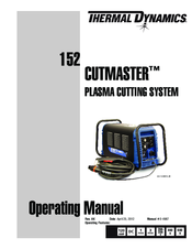 Thermal Dynamics 152 CUTMASTER Manuals