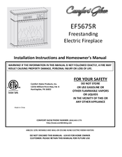 Comfort Glow Ef5675r Manuals