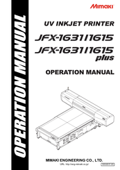 Mimaki Jf 1631 Manual