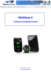 Mobileye 5 Manuals