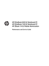 hp elitebook 840 g2 maintenance manual