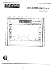 Greystone WF2613R Manuals