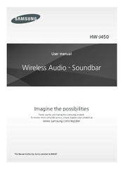 Samsung HW-J450 Manuals
