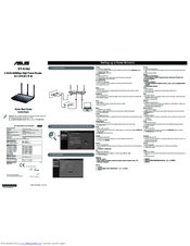 Asus RT-N18U Manuals