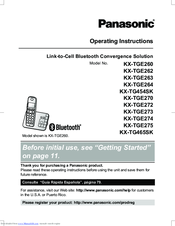 Panasonic KX-TG454SK Manuals