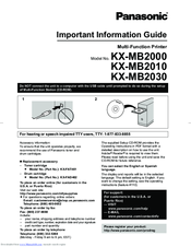  Panasonic Kx Mb2030 -  8