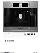 Bosch Tcc78k751 Operating Instructions Manual Pdf Download