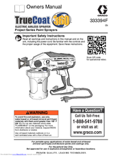 Graco 17A466 TrueCoat 360 DS Manuals