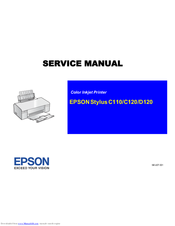 Epson Stylus C120 Troubleshooting