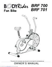 body rider upright fan exercise bike brf700