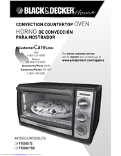 Black Decker Tro4075b Manuals