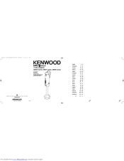 kenwood triblade manual Kenwood mini chopper manual.