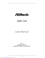 ASRock IMB-146 Driver for Windows 10 ASRock IMB-146 Drivers Download Free