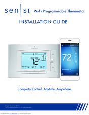 Emerson Sensi Manuals