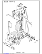 Body Solid EXM-2000.5 Manuals