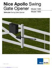Apollo Gate Opener 635 Manual - Gate Opener