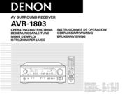 Denon 1803  -  2