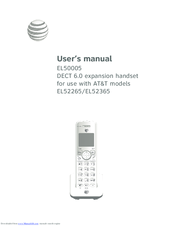 At&t EL52365 Manuals