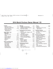 buick enclave service manual pdf