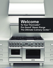 Thermador 48 Range With Steam Oven User Manual