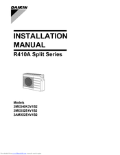 Daikin 3MXS52E4V1B2 Manuals