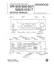Kenwood Vr-506 Service Manual