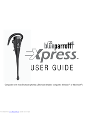 Blueparrott Xpress Manuals