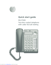 At&t ML17928 Manuals