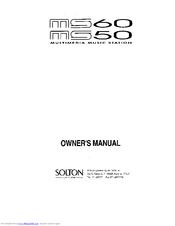 Manual do solton ms 100 keyboards