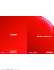 Soniq E32w13a-au Manual