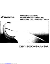 Honda cb 1300 workshop manual pdf