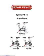 Seat adjustments, nstructions for | star trac spinner user manual.