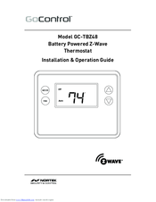 Gocontrol GC-TBZ48 Manuals standard thermostat wiring colors 