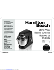 Hamilton Beach 63390 Manuals