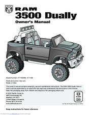 kid trax ram 3500 dually parts