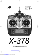 Jr X 3810 Transmitter Manuals